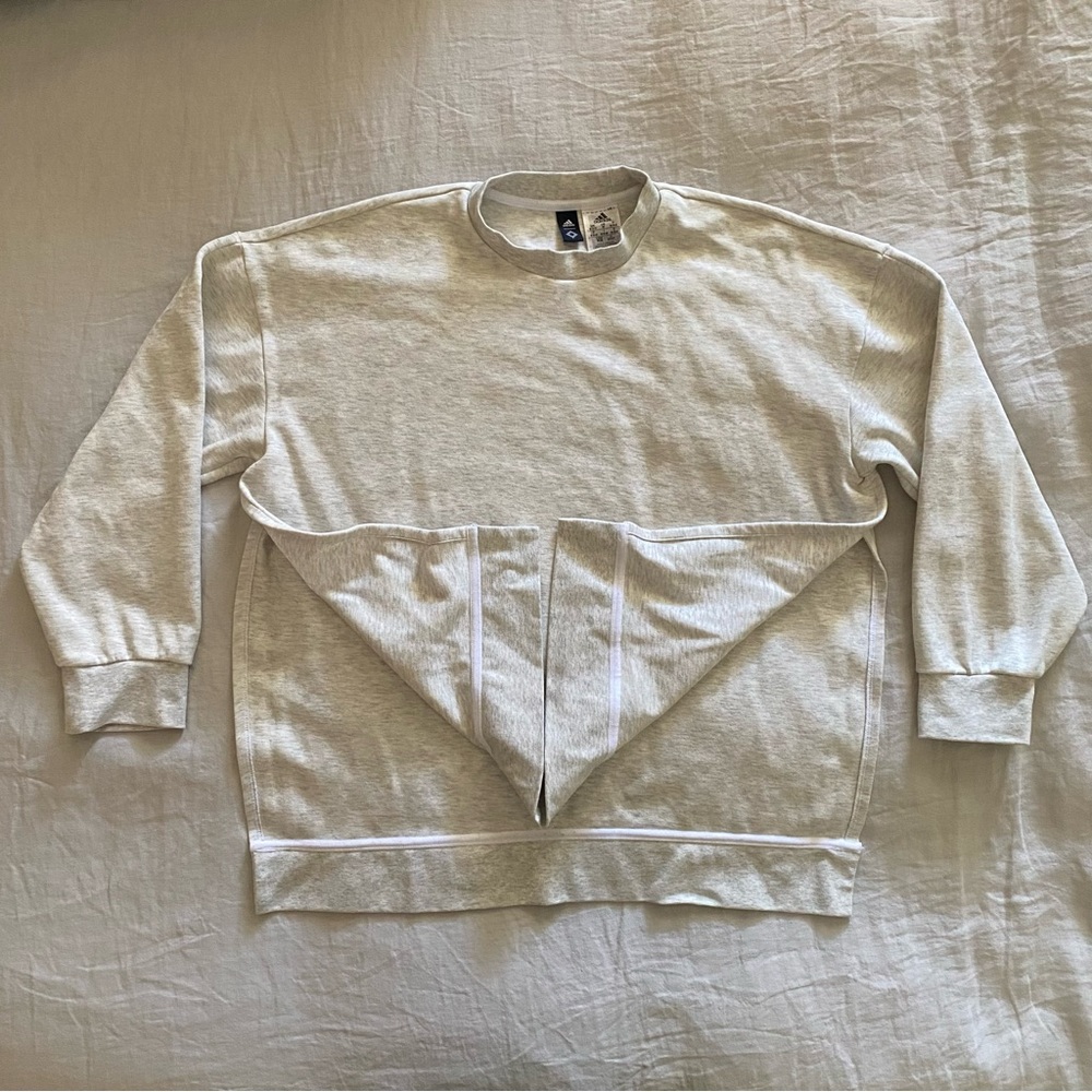adidas yoga crew sweatshirt NWOT size medium - Picture 6 of 15